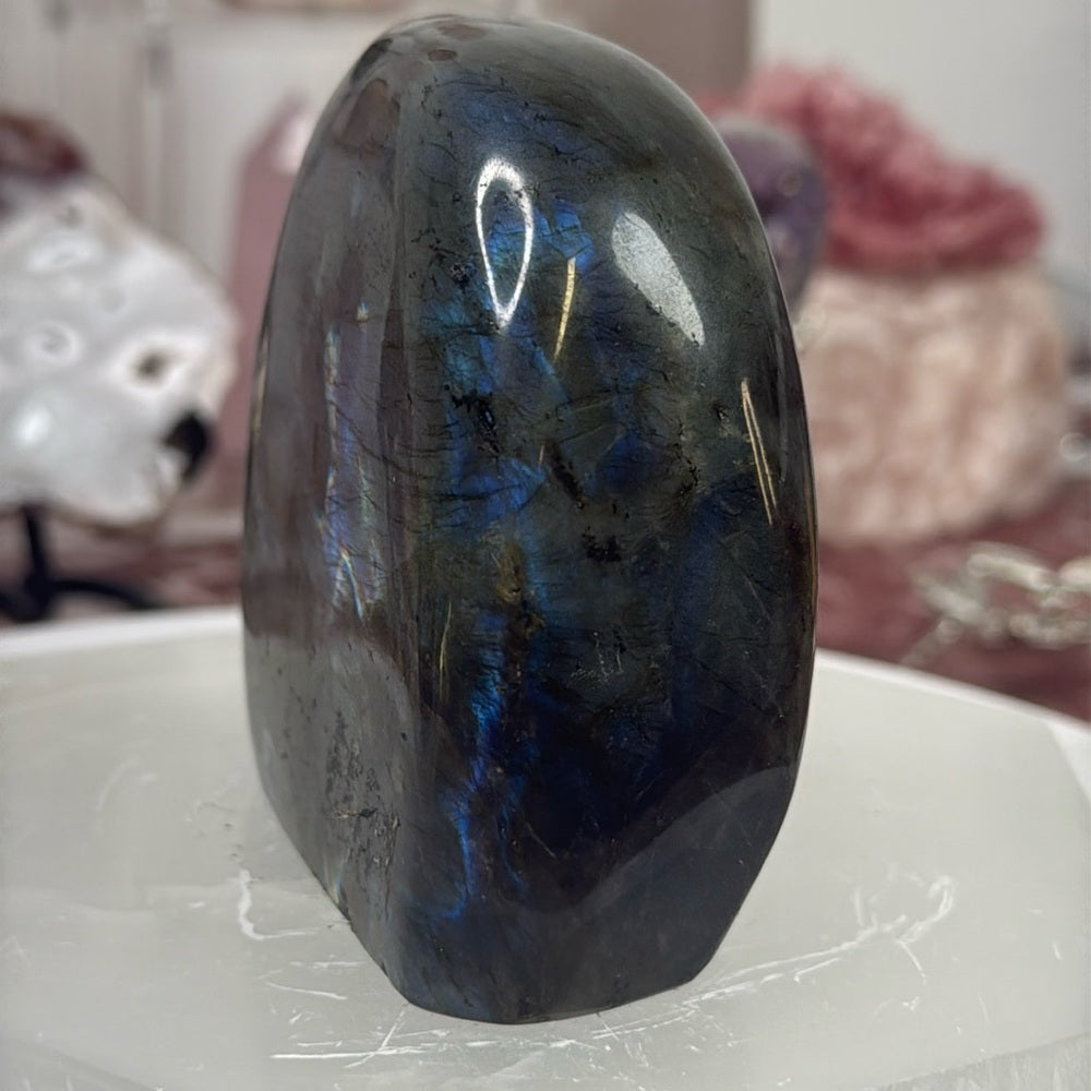 Vivid Purple/ Blue Labradorite - PBL01