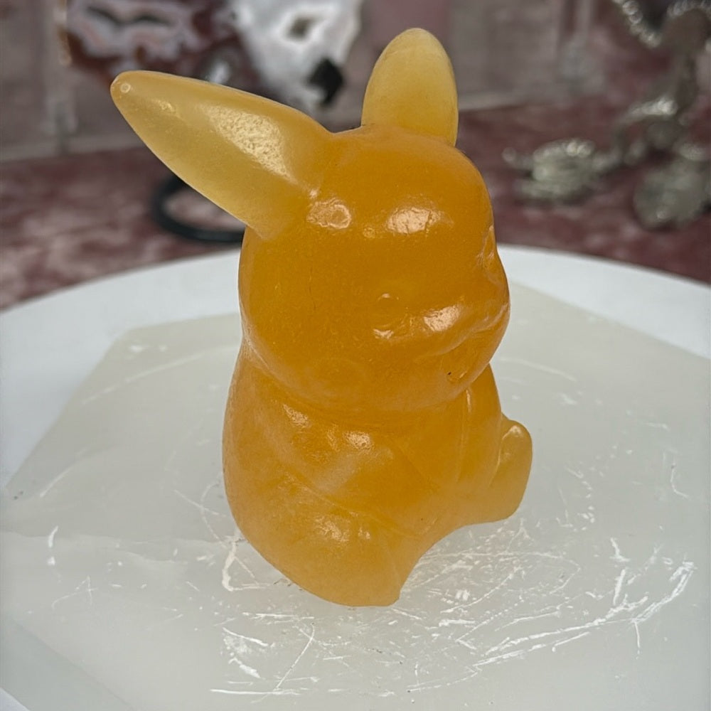 Orange Calcite Pikachu - OPK01