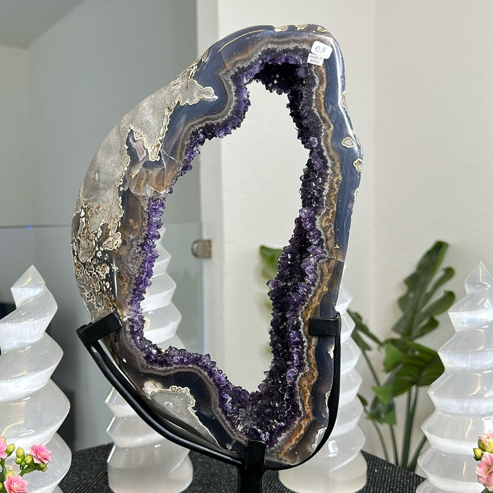 “The Big D” Portal Amethyst Statement Piece TBD07