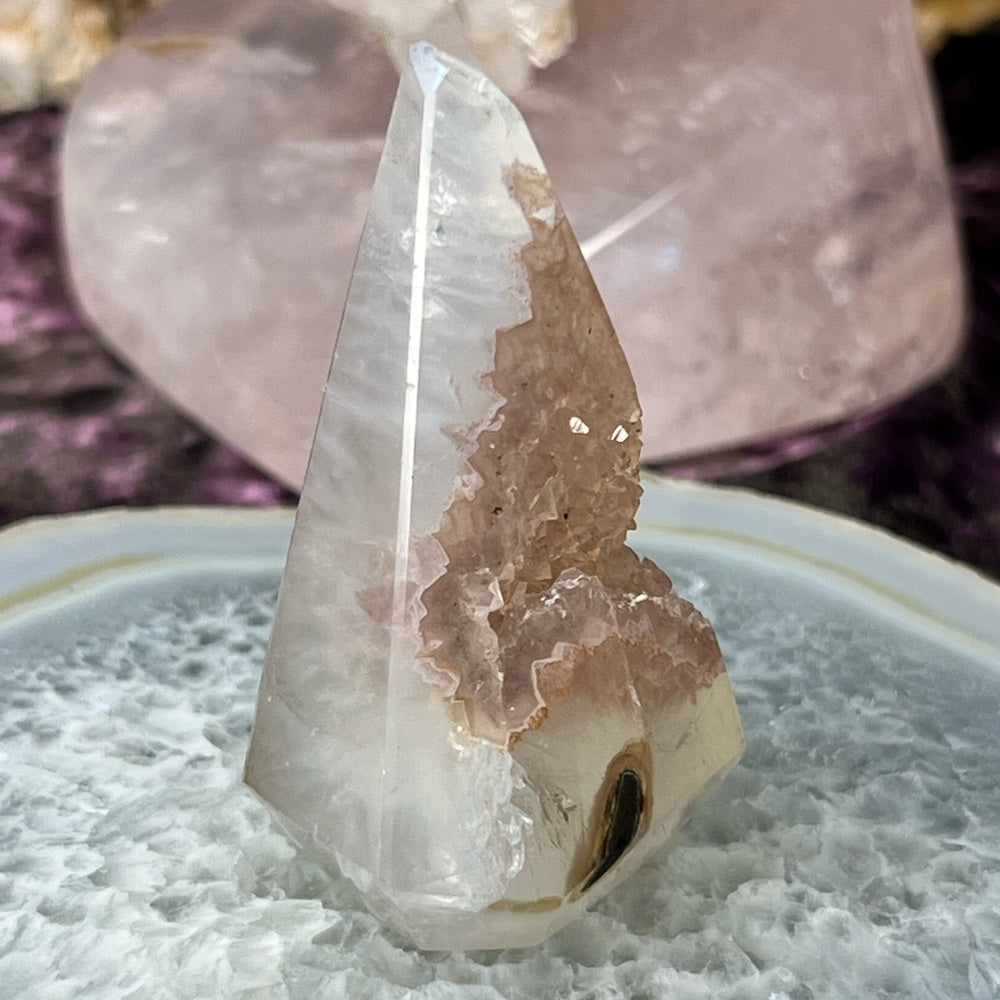 Druzy Amethyst Agate Diamond - DAD08