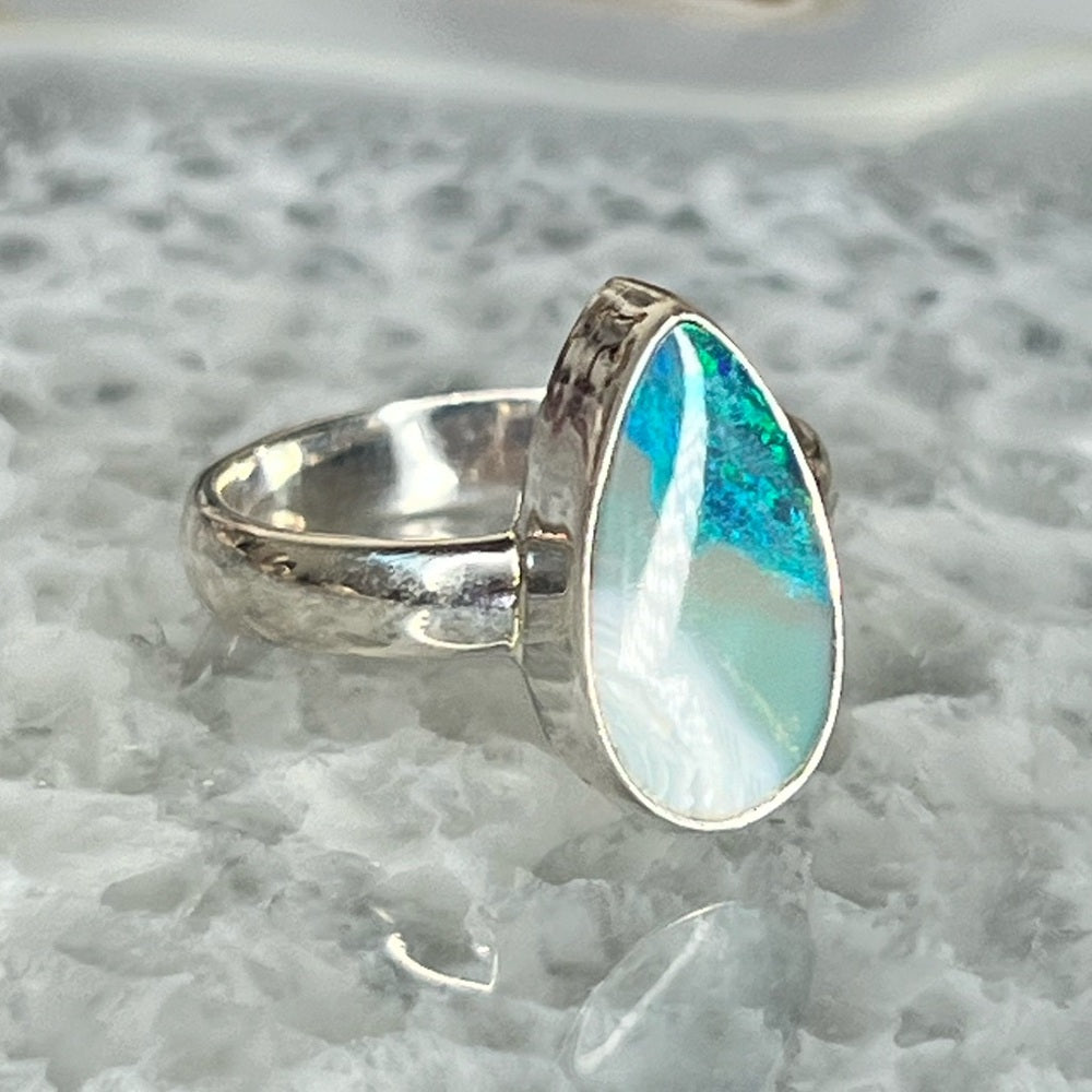 Boulder Opal Ring - BDO04