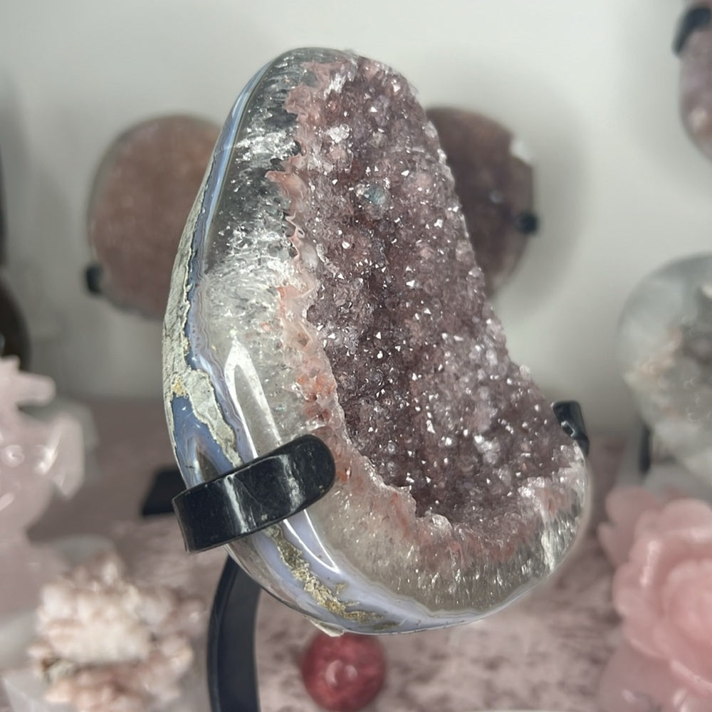Pink Amethyst Druzy - PDA03