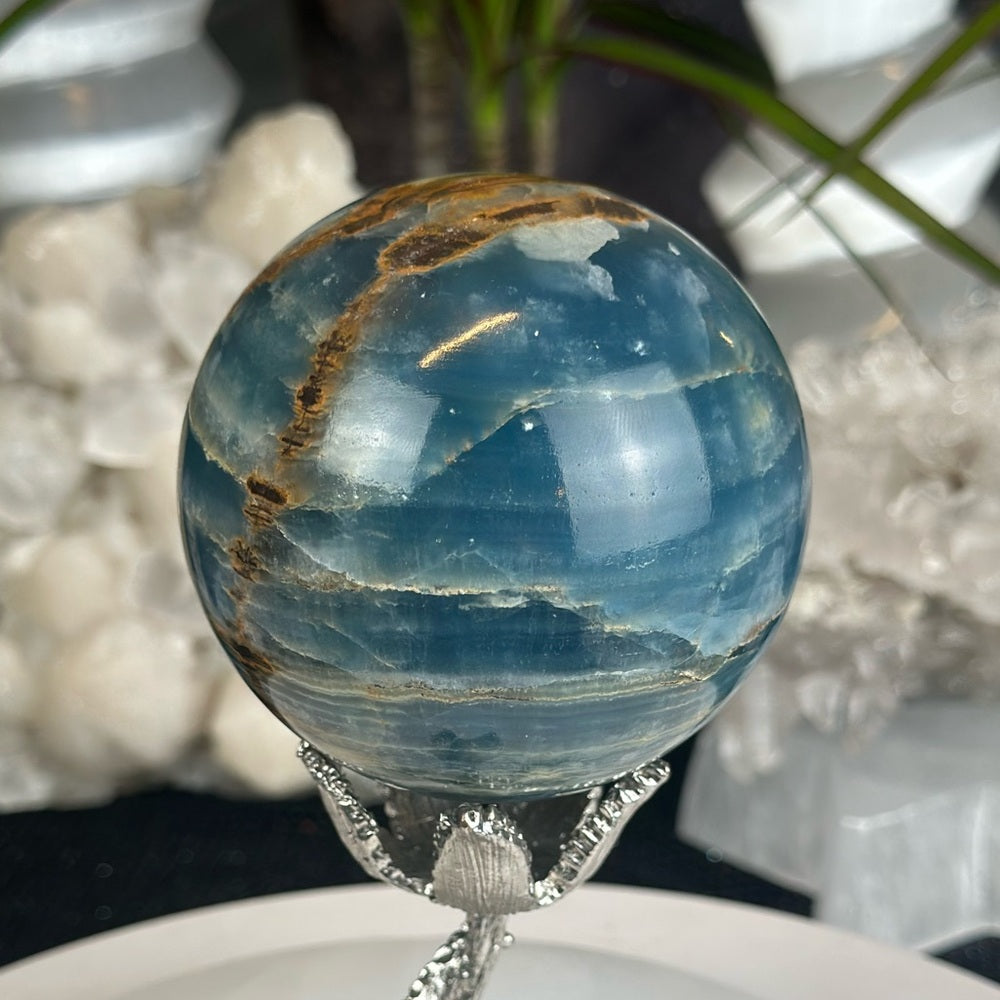 Blue Onyx Sphere from Argentina 🇦🇷 BO6