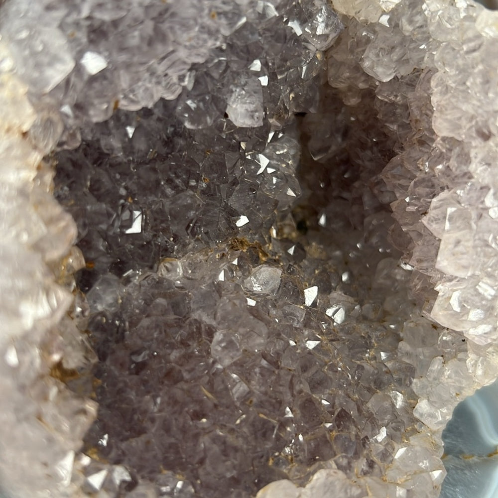 Druzy Amethyst Agate Flame - AAF02