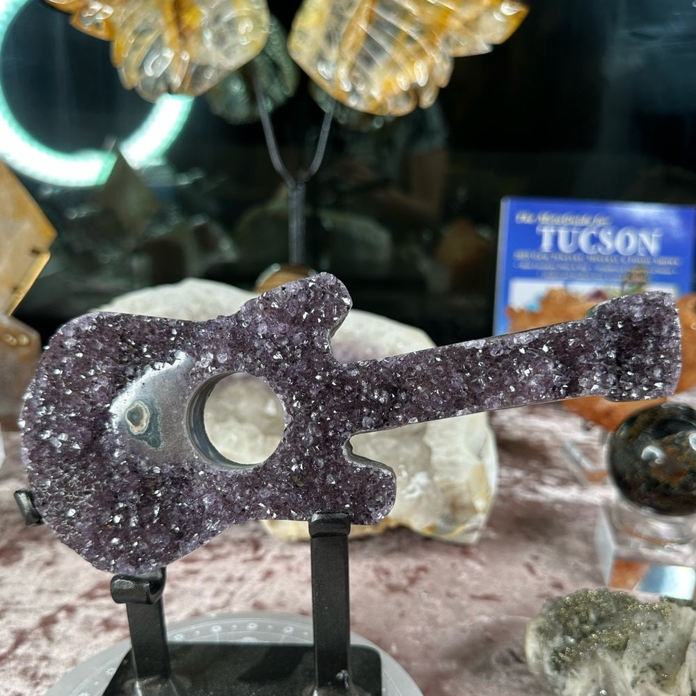 Lavender Amethyst Guitar-LAG1