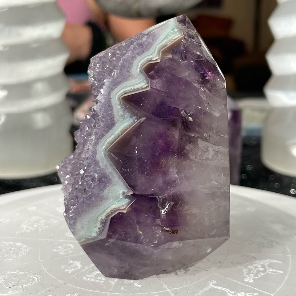 Amethyst Agate Diamonds- AAD1