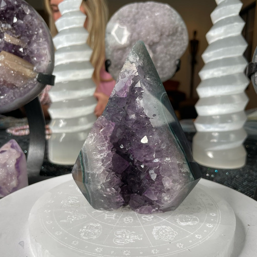 Amethyst Agate Diamonds- AAD2