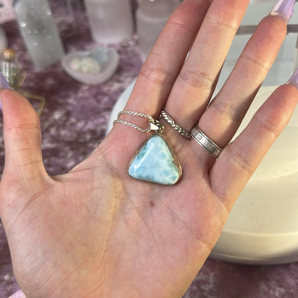 Larimar pendant LP03
