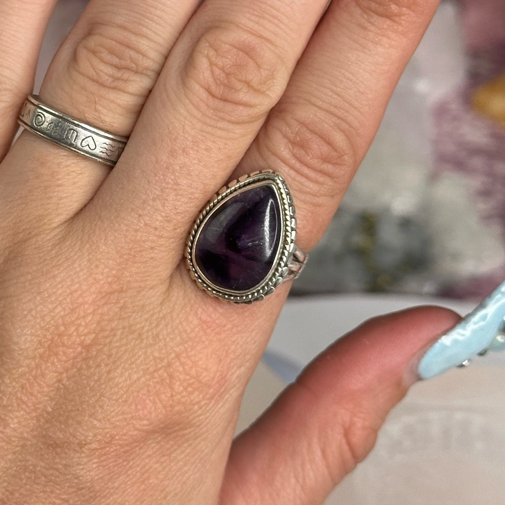 Amethyst ring size 6.5