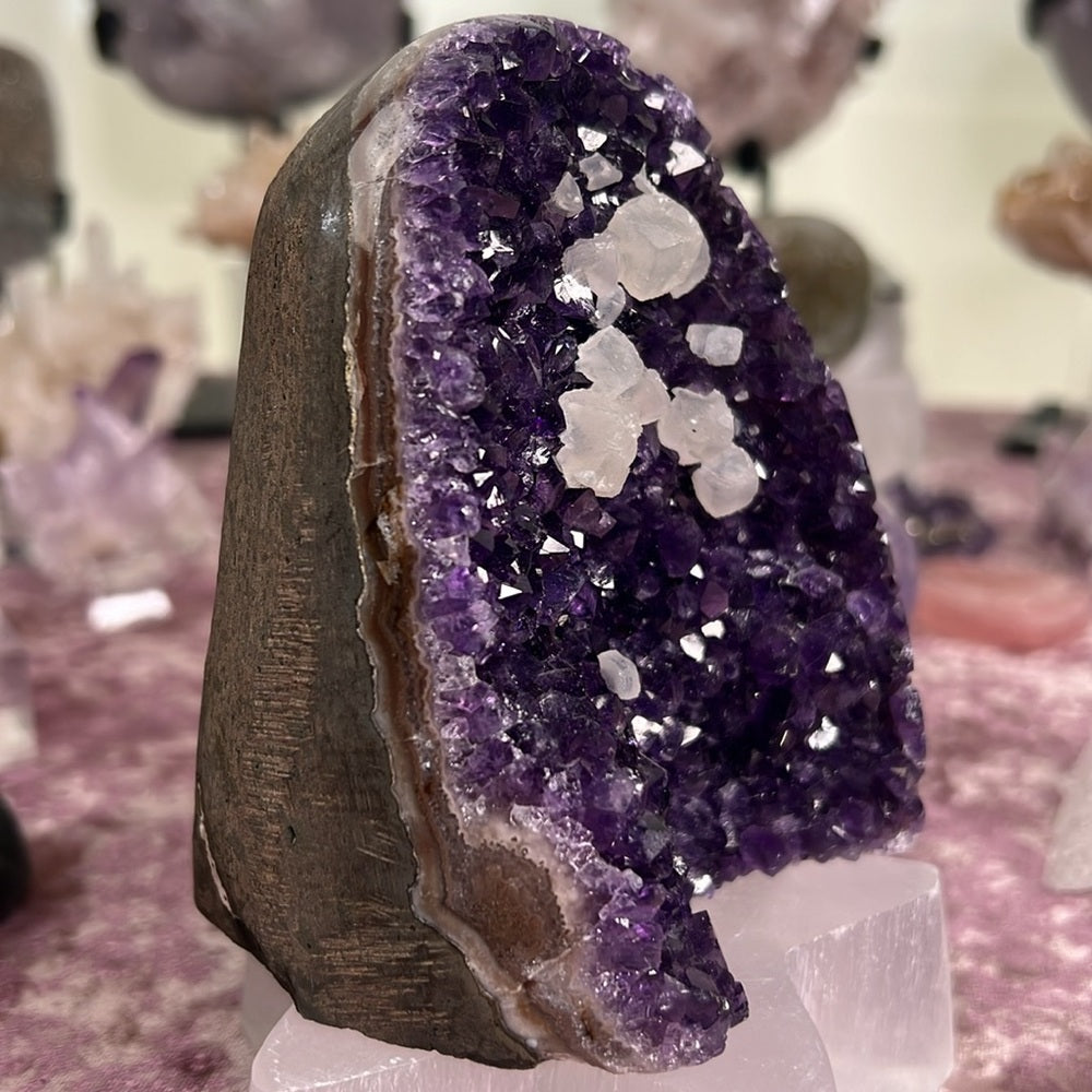 Amethyst with Calcite Inclusions ππ¦ποΈ ACI01