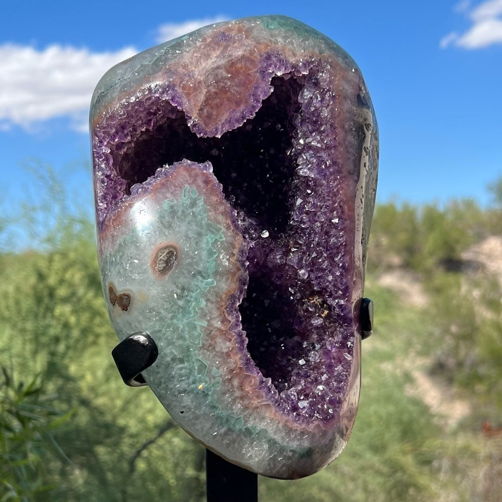 Pink Green Purple Amethyst 💜💎 PGA14