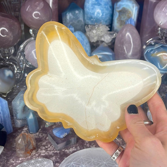 Butterfly Onyx and Marble Bowl