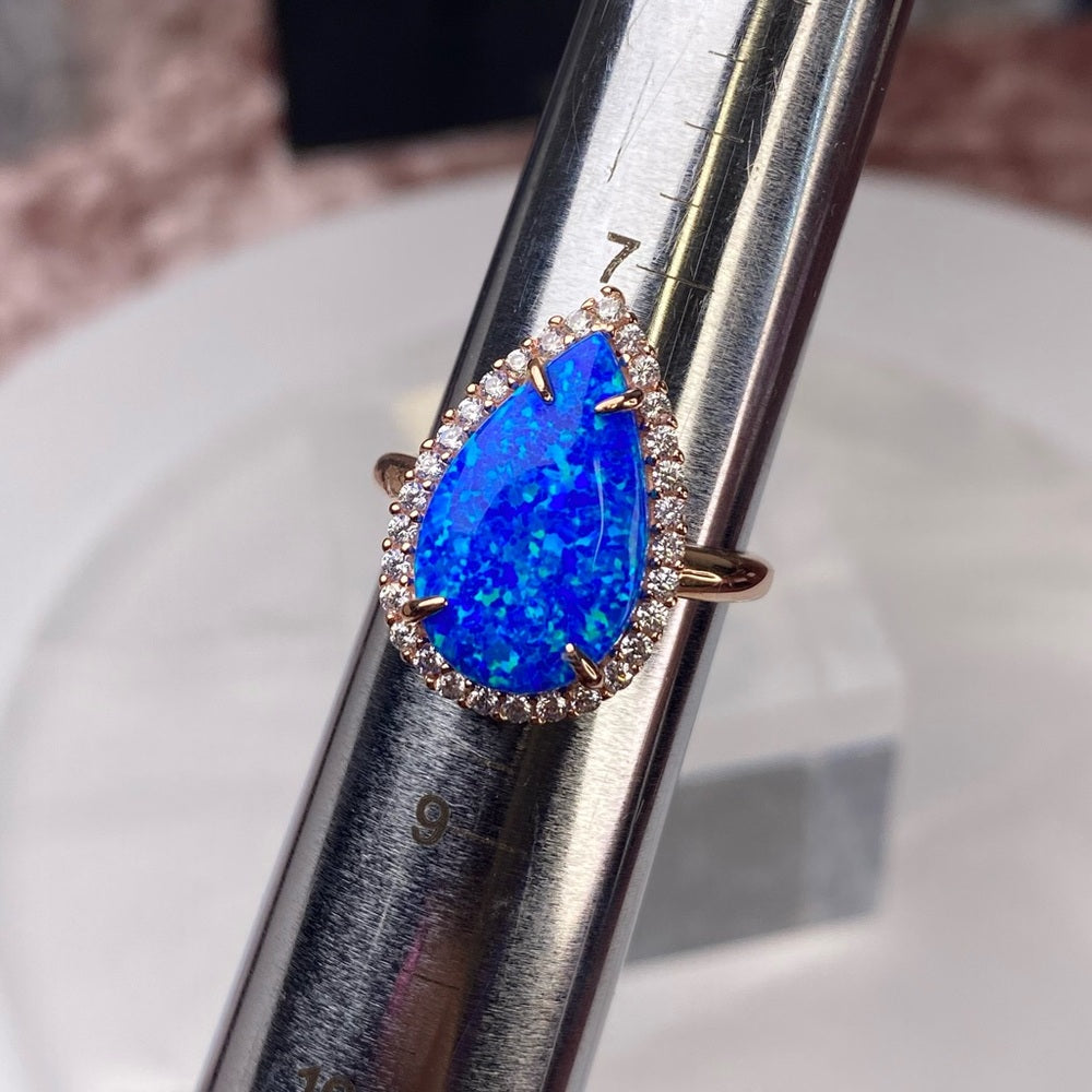 Japanese Opal Ring s 8