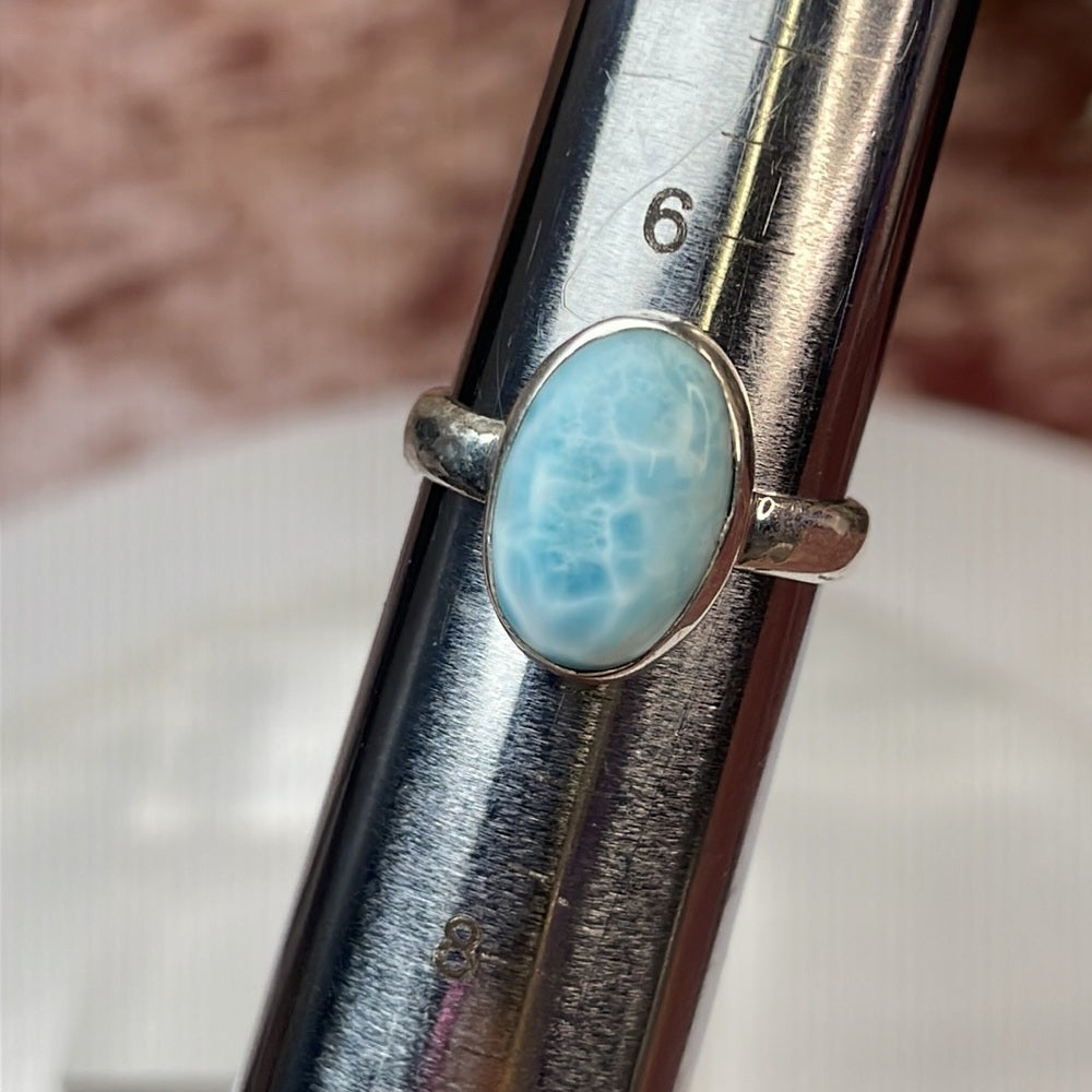 Larimar ring size 7