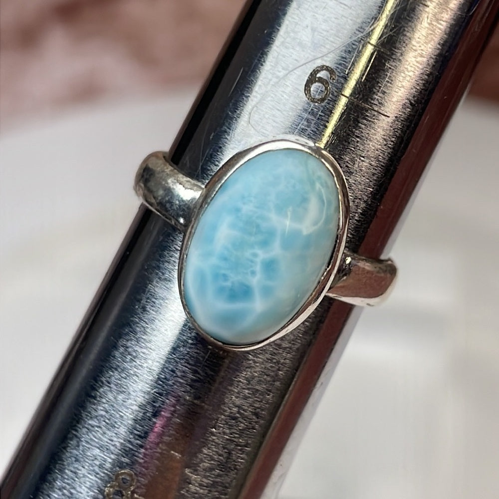 Larimar ring size 7