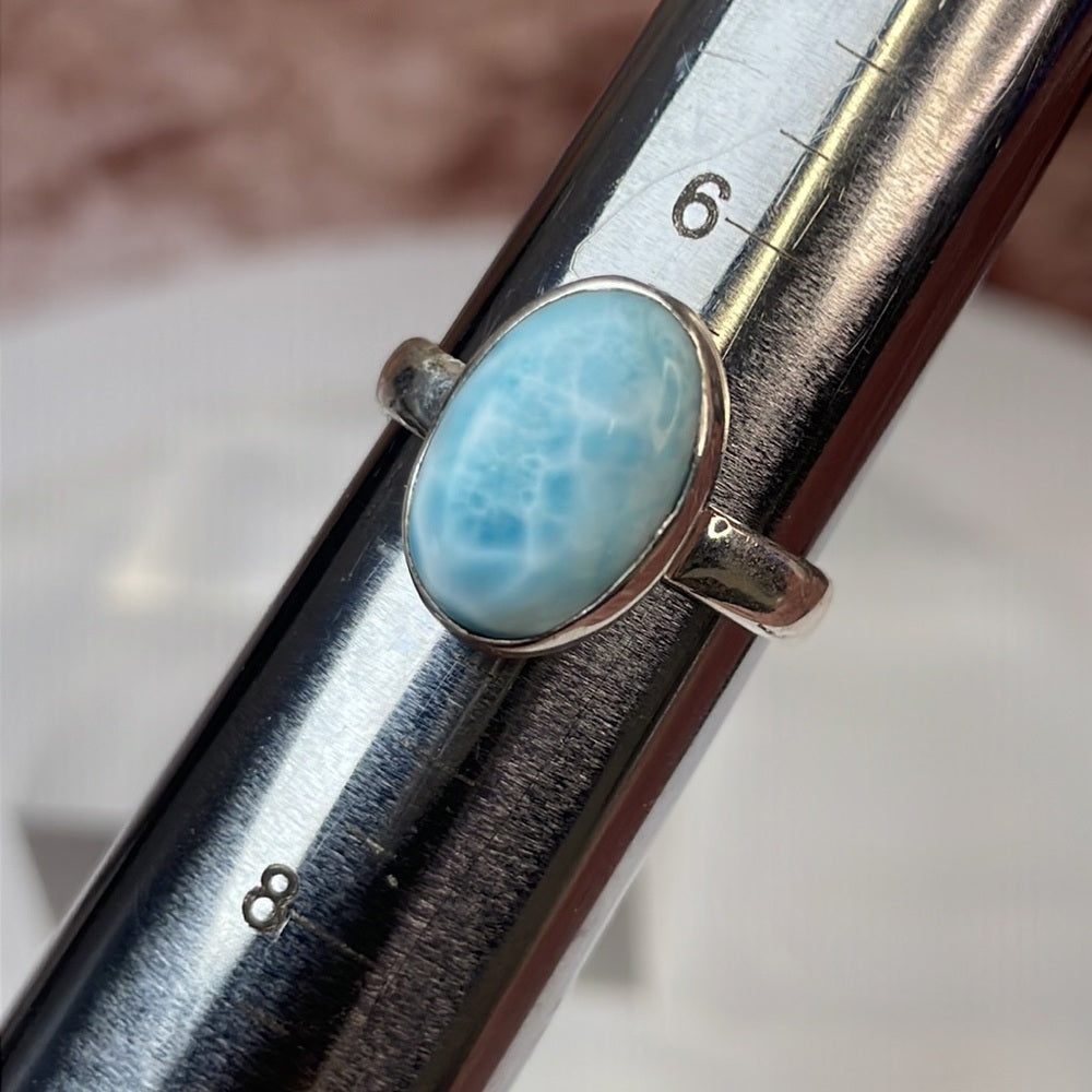 Larimar ring size 7