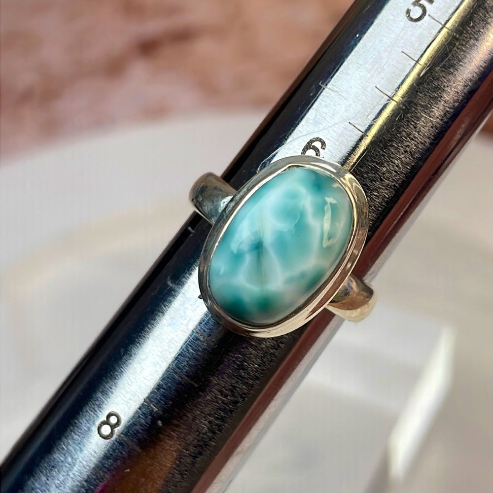 Larimar ring size 7