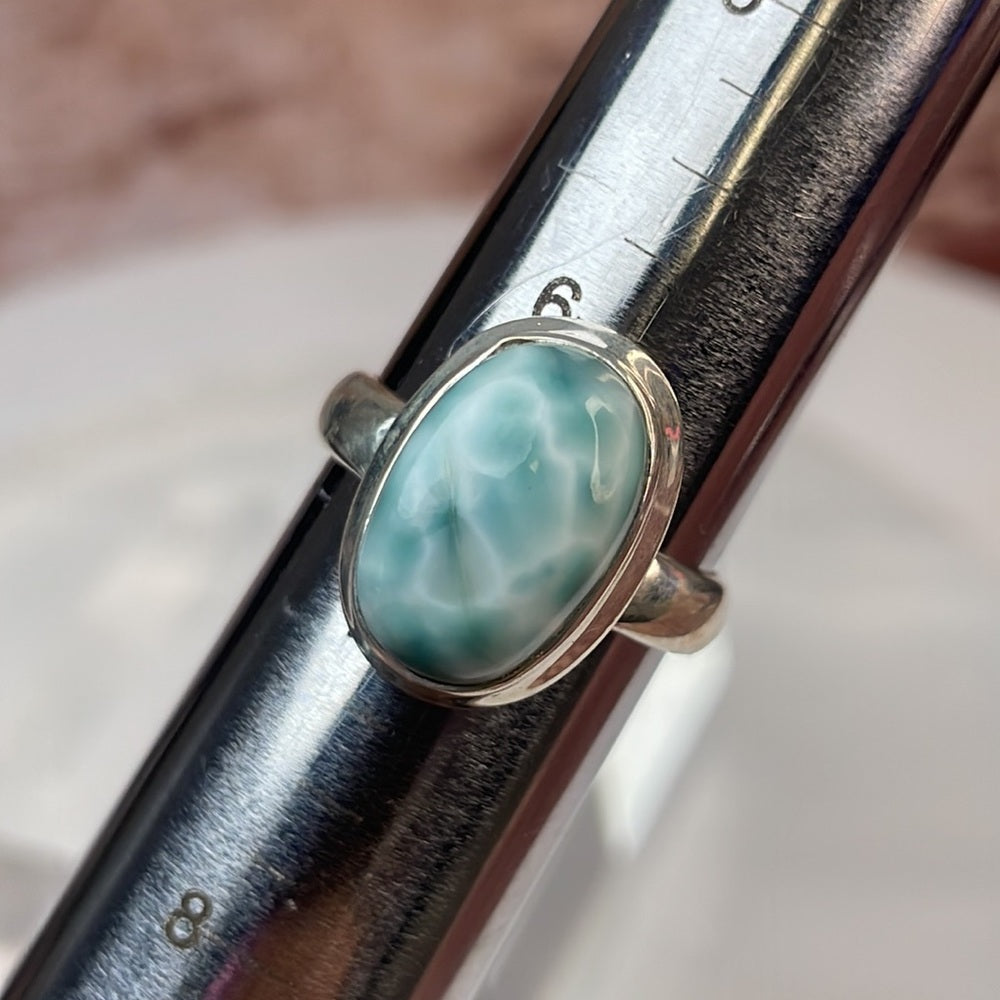 Larimar ring size 7