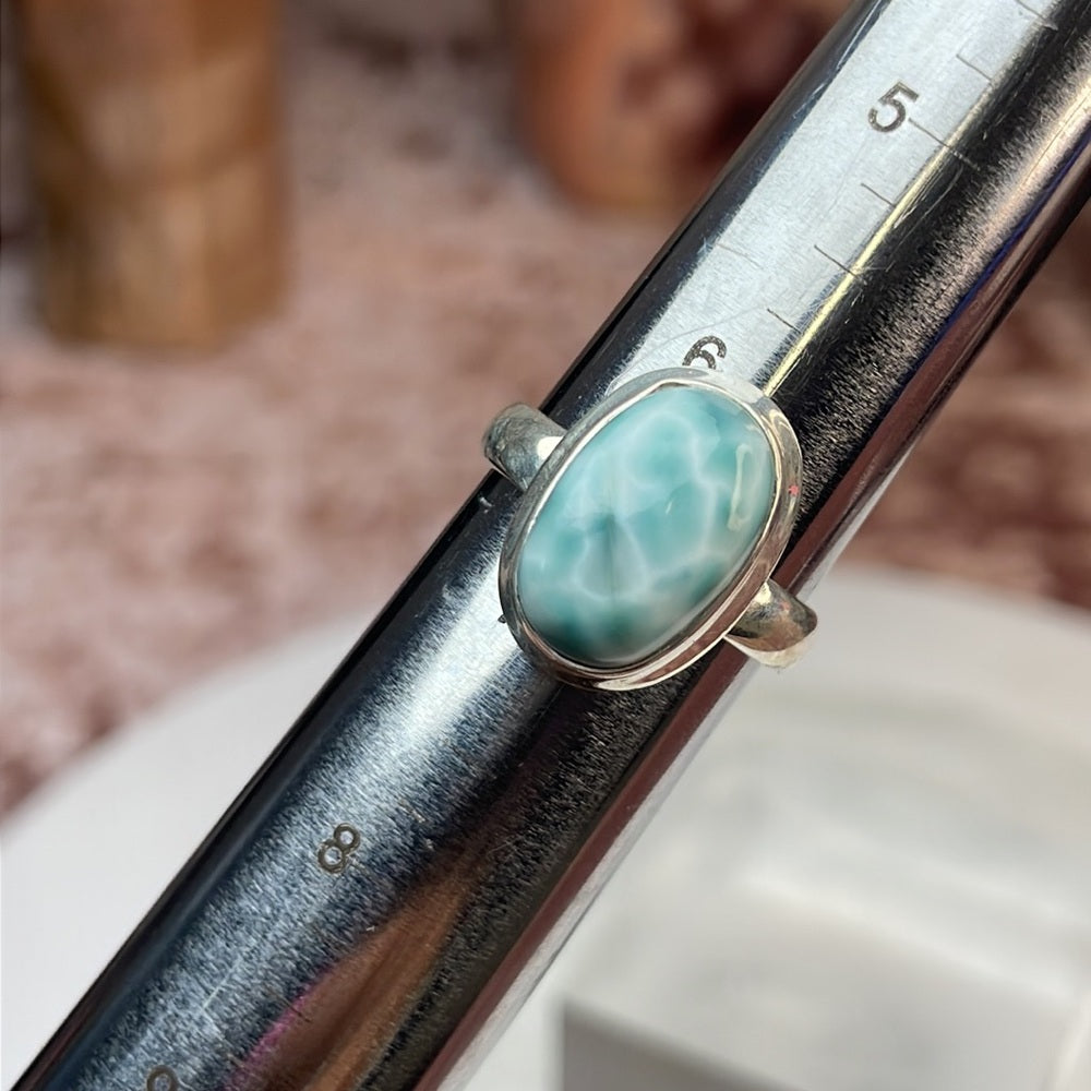 Larimar ring size 7