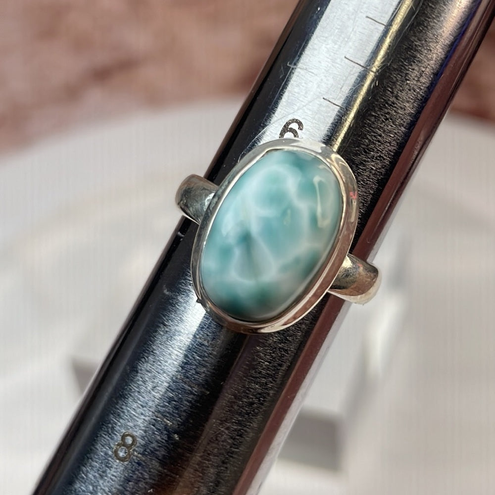 Larimar ring size 7