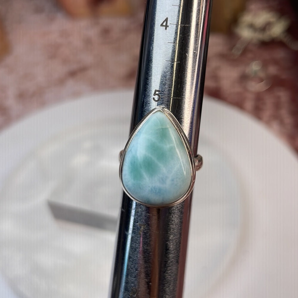 Larimar ring size 6