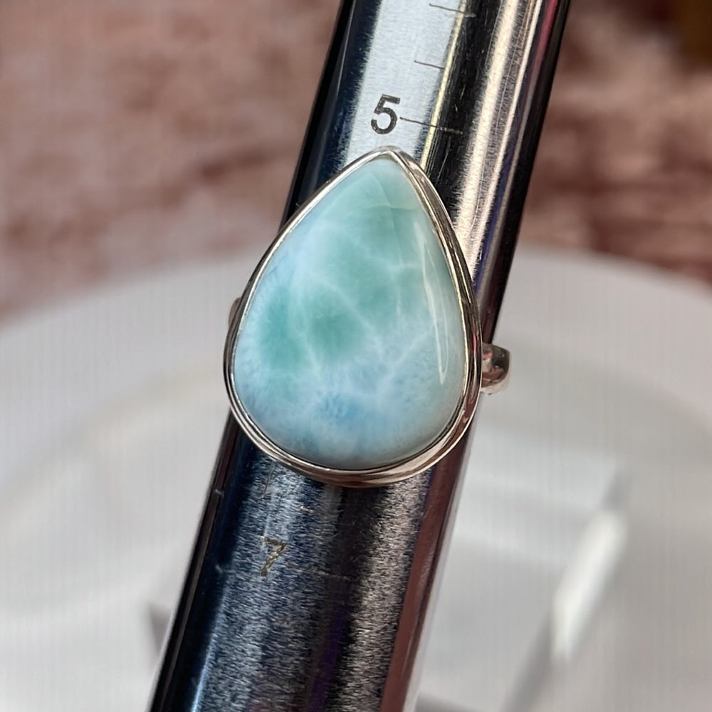 Larimar ring size 6