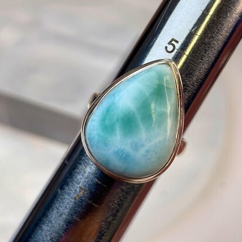 Larimar ring size 6