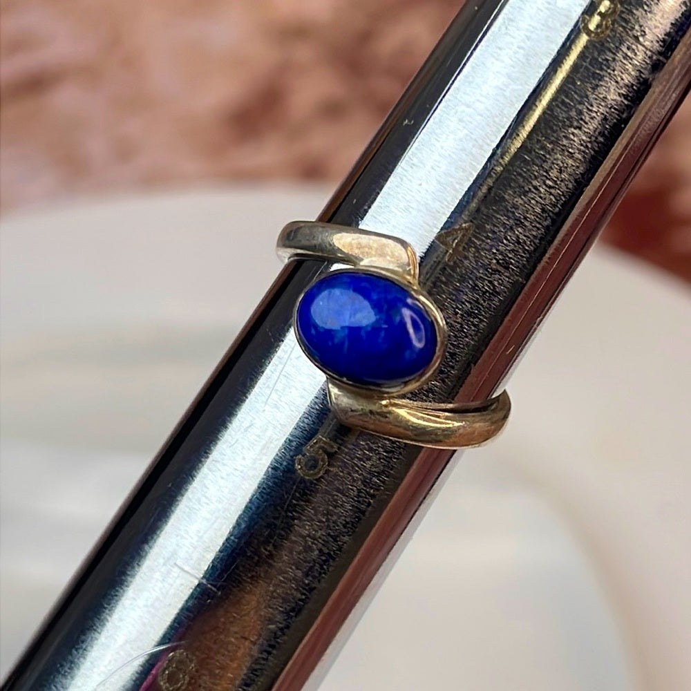 Lapis lazuli ring size 4.5