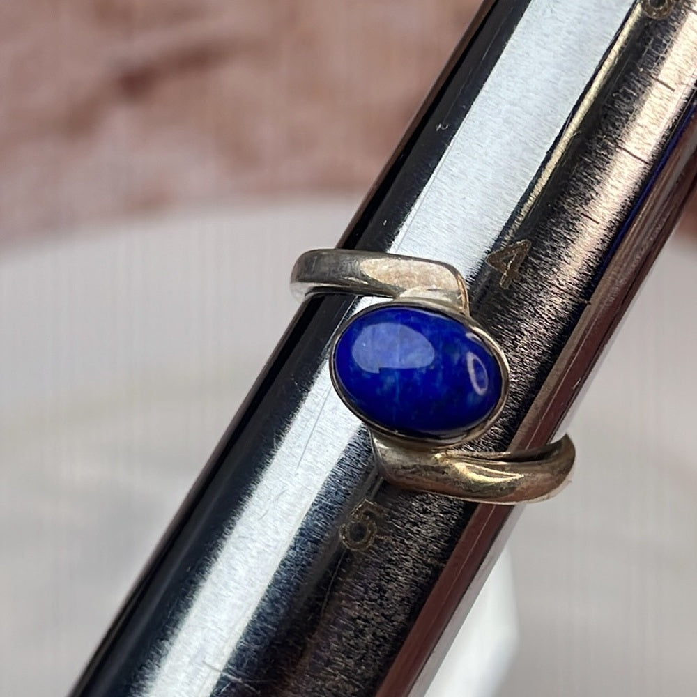 Lapis lazuli ring size 4.5