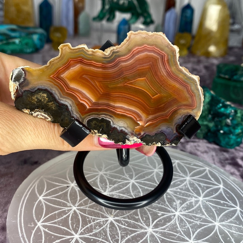 Laguna agate polished