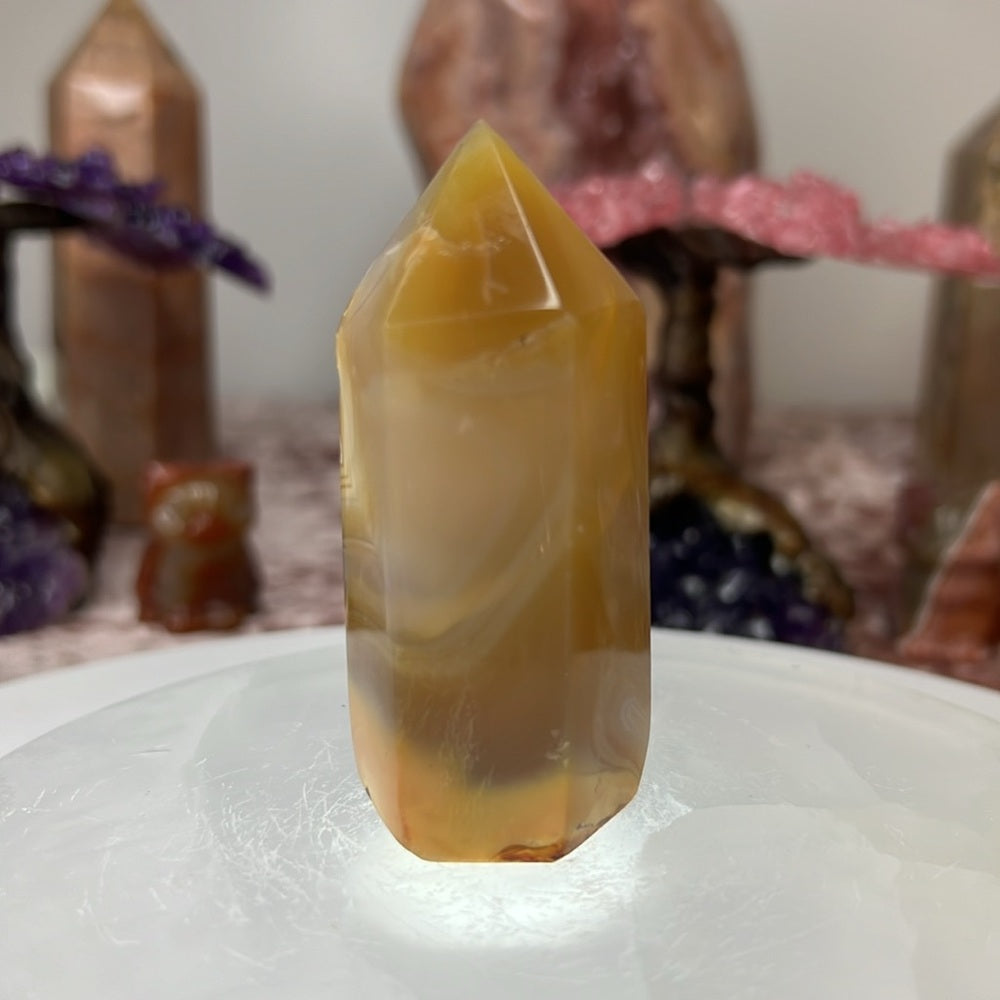 Carnelian agate Tower- DCT17