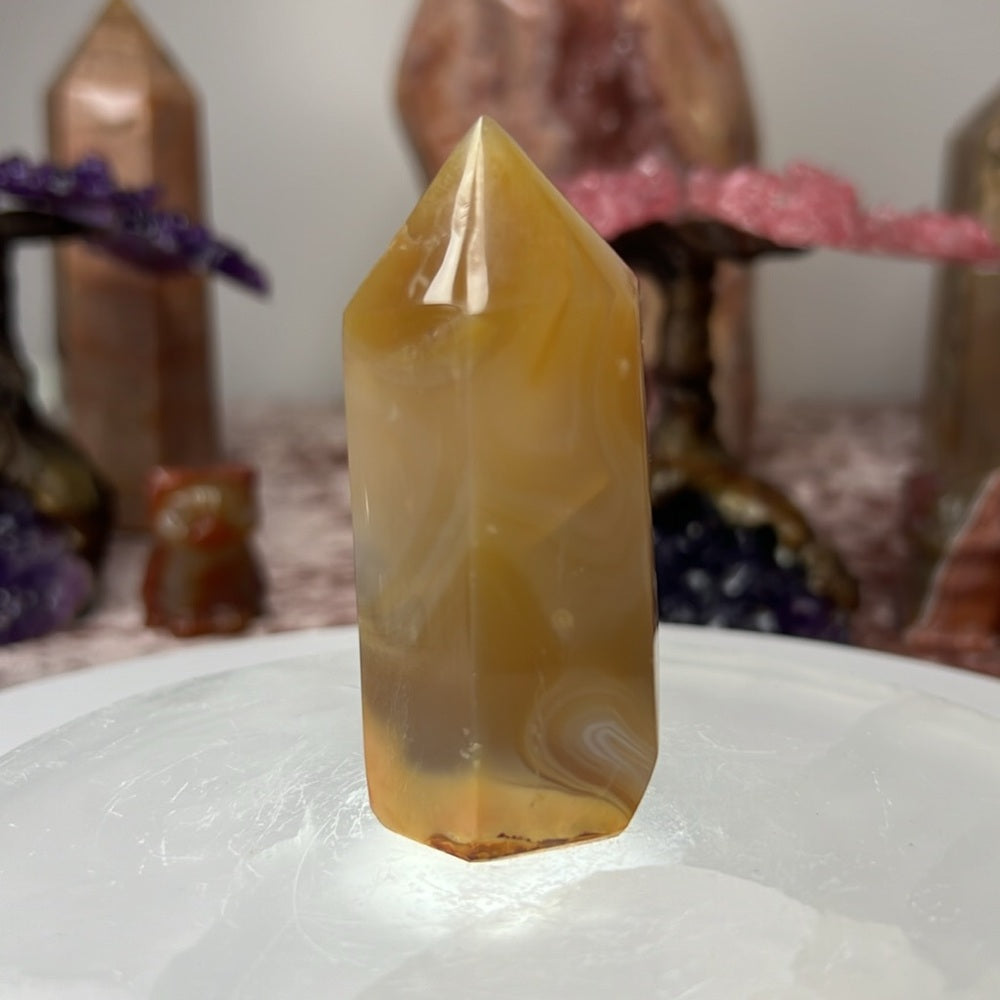 Carnelian agate Tower- DCT17