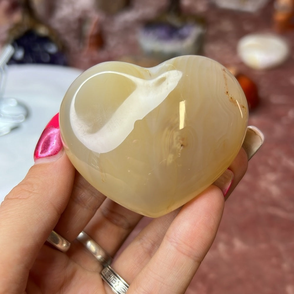 Agate heart AH02