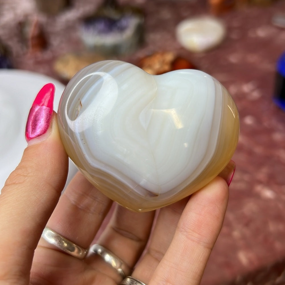 Agate heart AH02