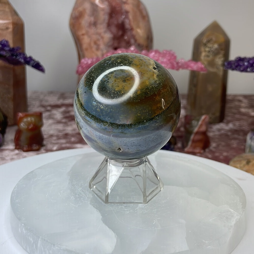 Ocean Jasper Sphere - OJS02