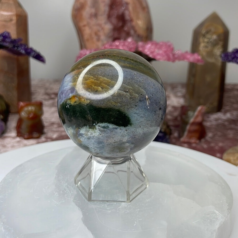 Ocean Jasper Sphere - OJS02