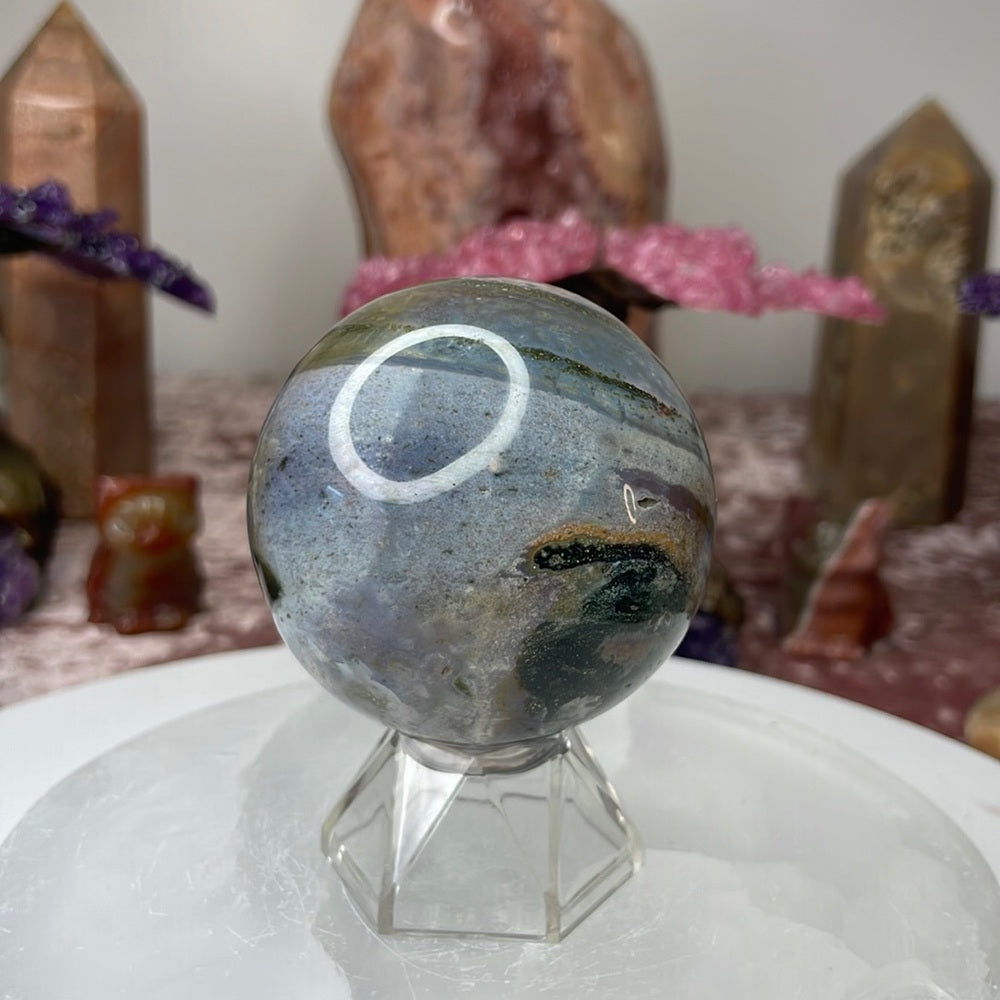 Ocean Jasper Sphere - OJS02