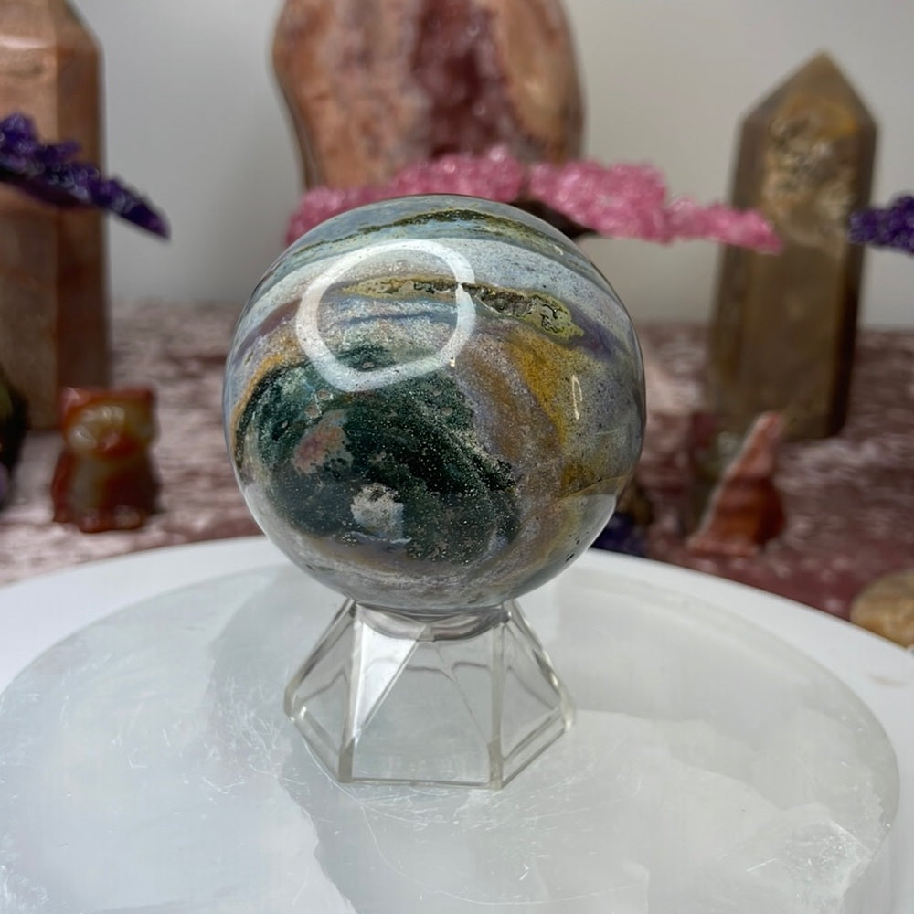 Ocean Jasper Sphere - OJS02