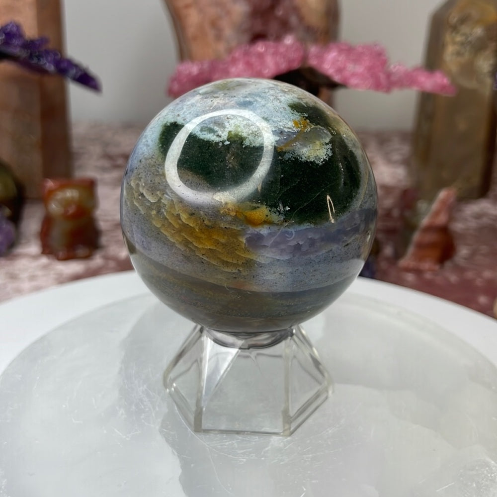 Ocean Jasper Sphere - OJS02