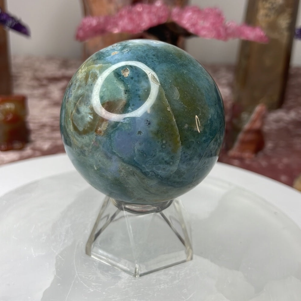 Ocean Jasper Sphere - OJS03