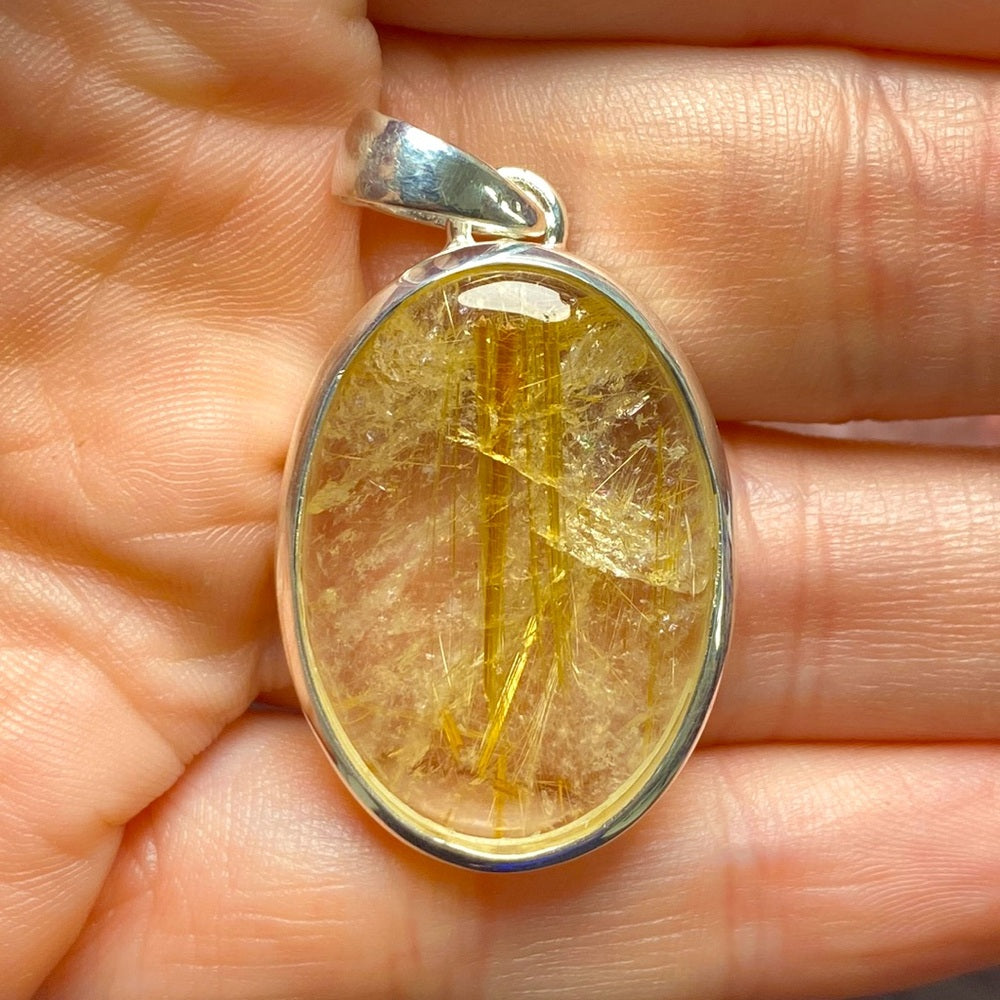 Golden Rutile Pendant - GRP01