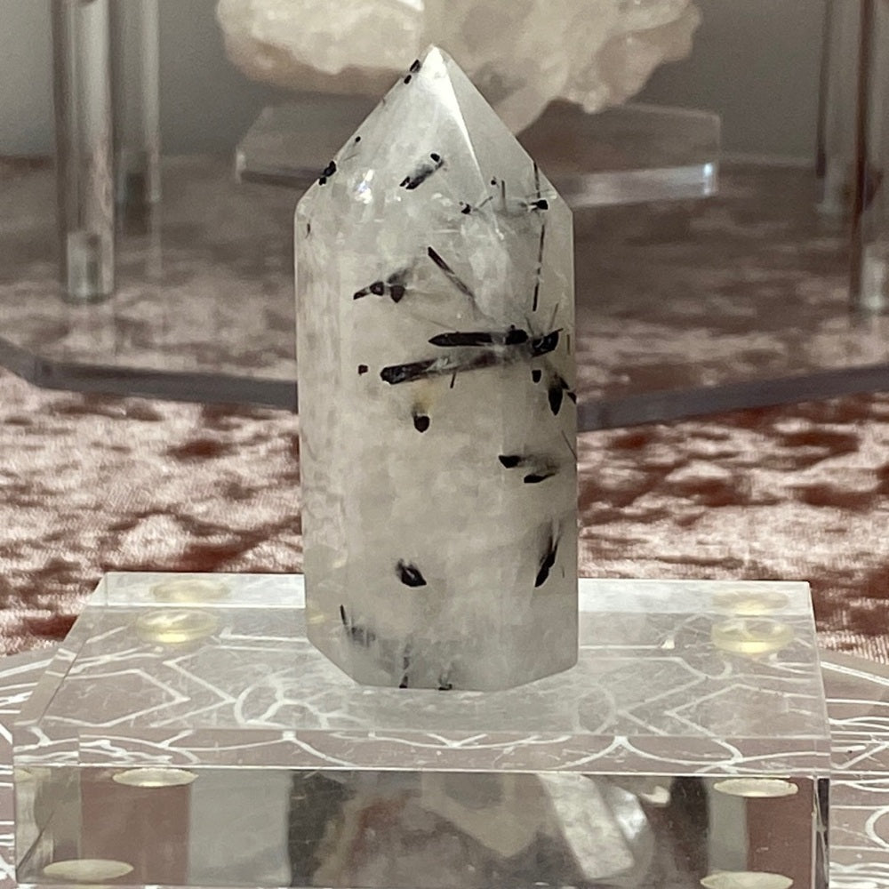 Tourmaline in Quartz Tower - TQT01