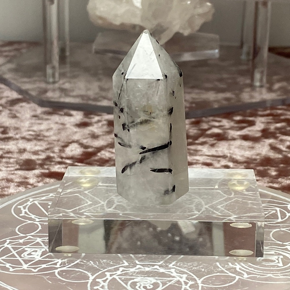 Tourmaline in Quartz Tower - TQT01