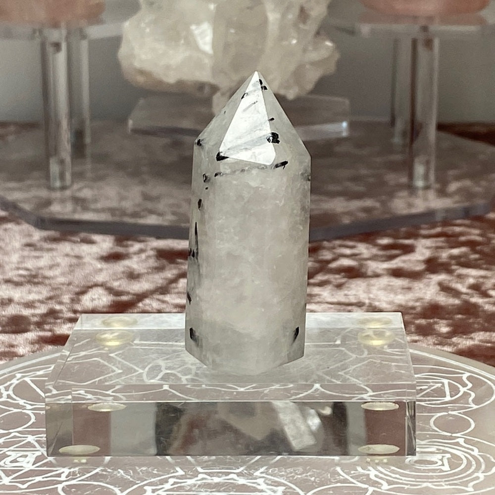 Tourmaline in Quartz Tower - TQT01