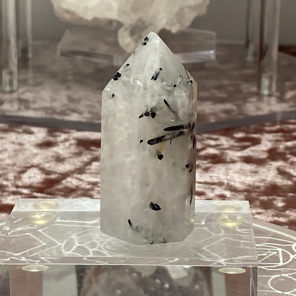 Tourmaline in Quartz Tower - TQT01