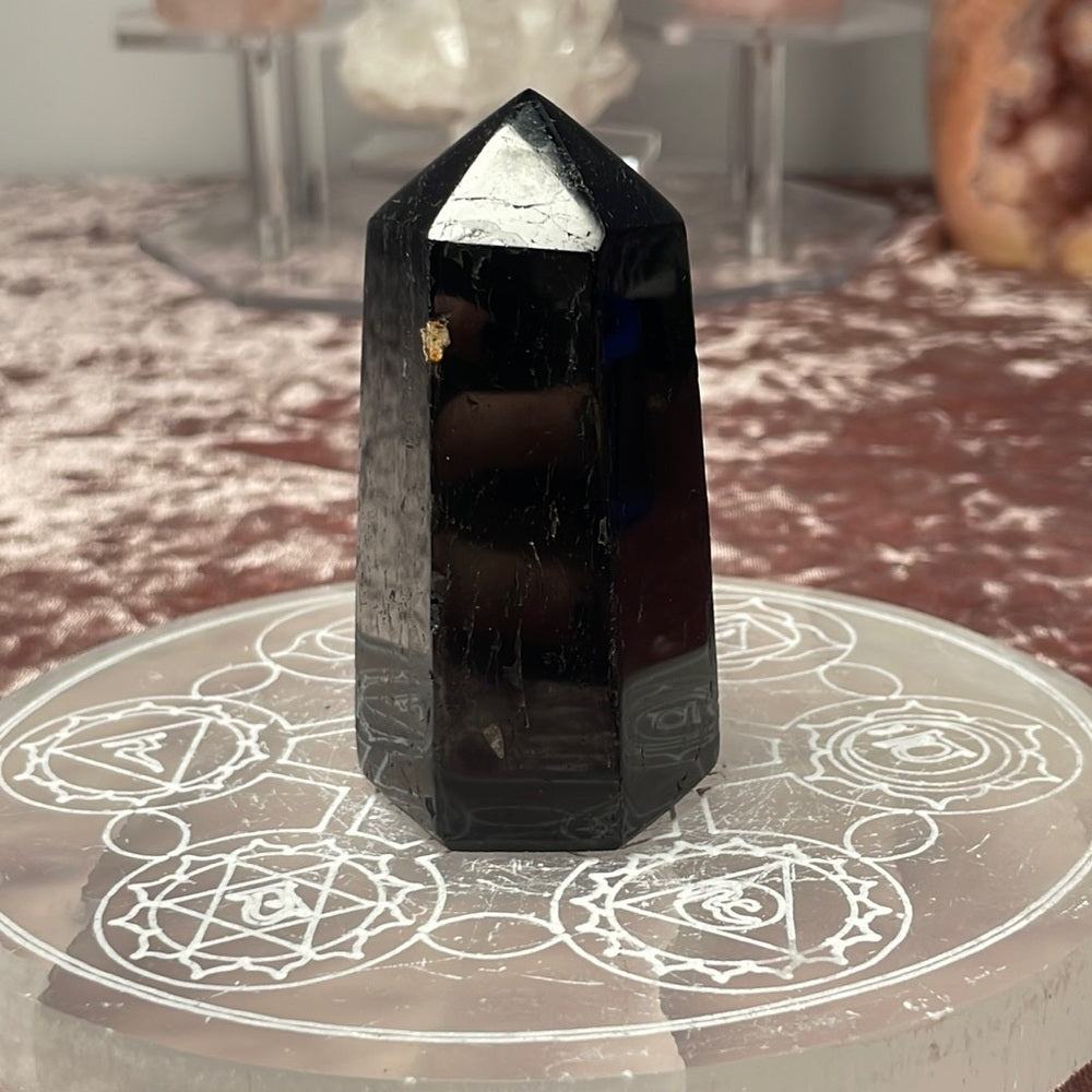 Black Tourmaline Tower - BT02