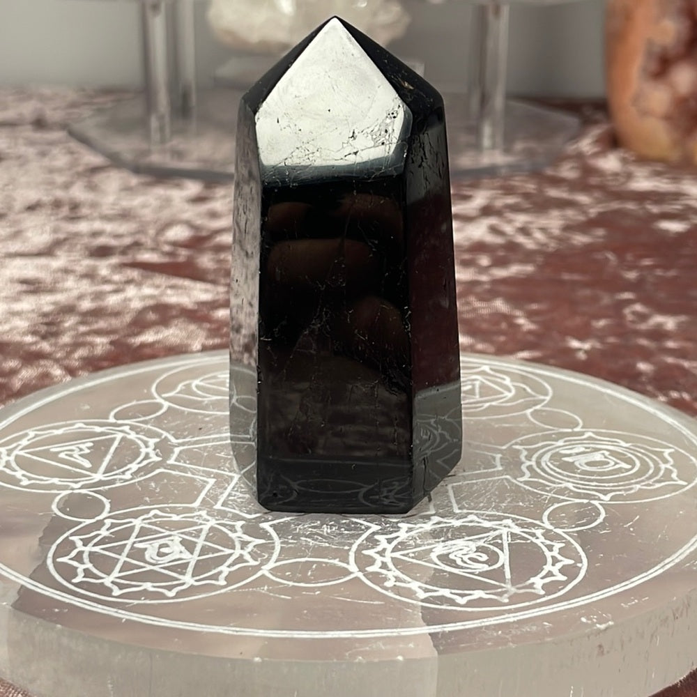 Black Tourmaline Tower - BT02