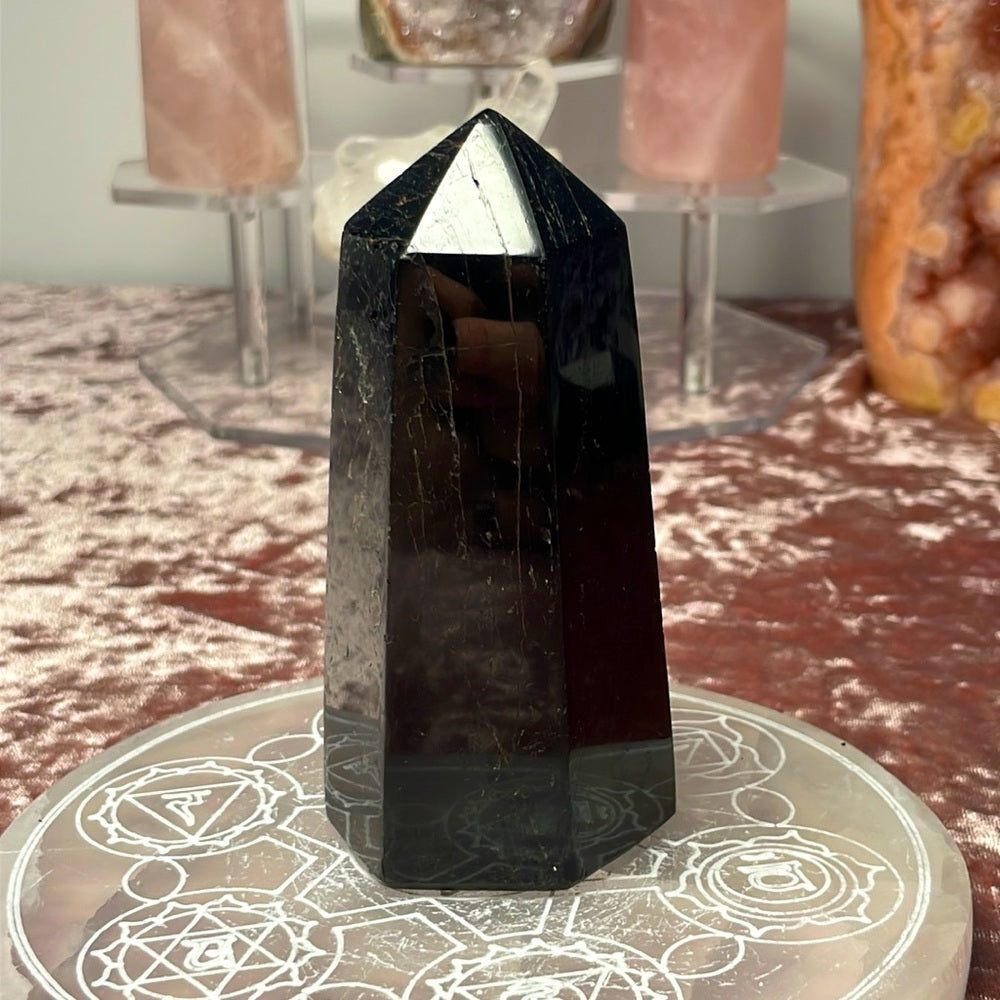 Black Tourmaline Tower - BT05