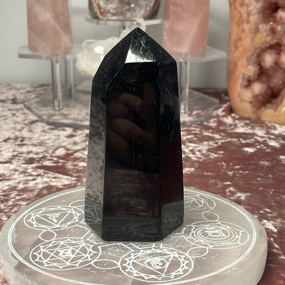 Black Tourmaline Tower - BT05