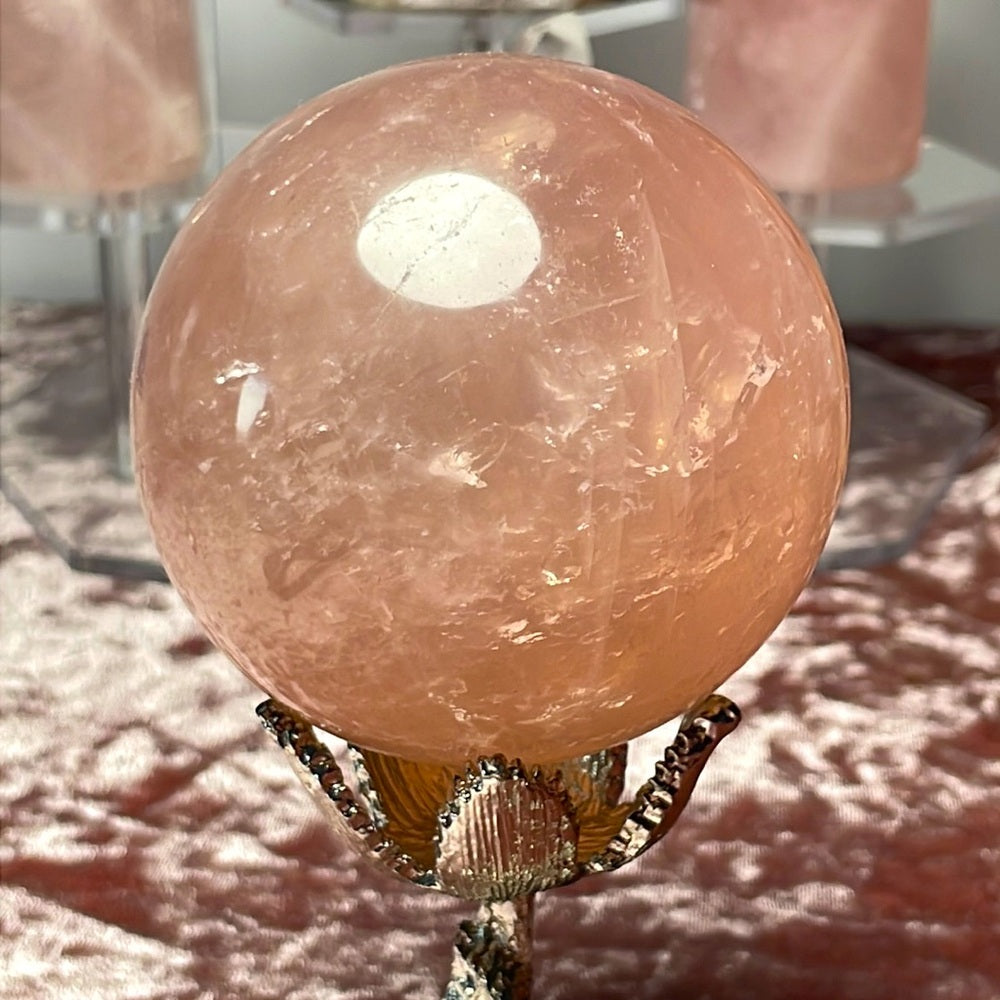 Rose Quartz Sphere - RQS01